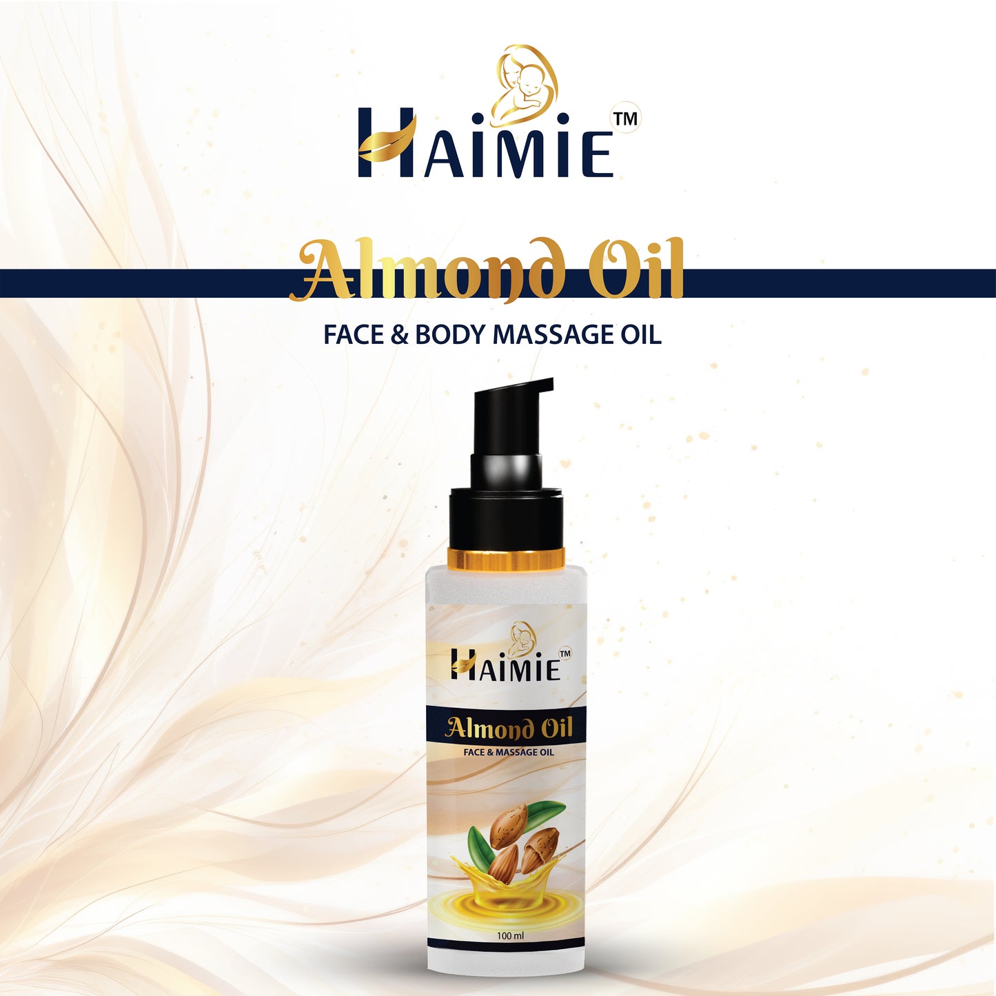 Hydrate & Repair: HAIMIE Almond Milk Lotion for Face & Body (100ml)