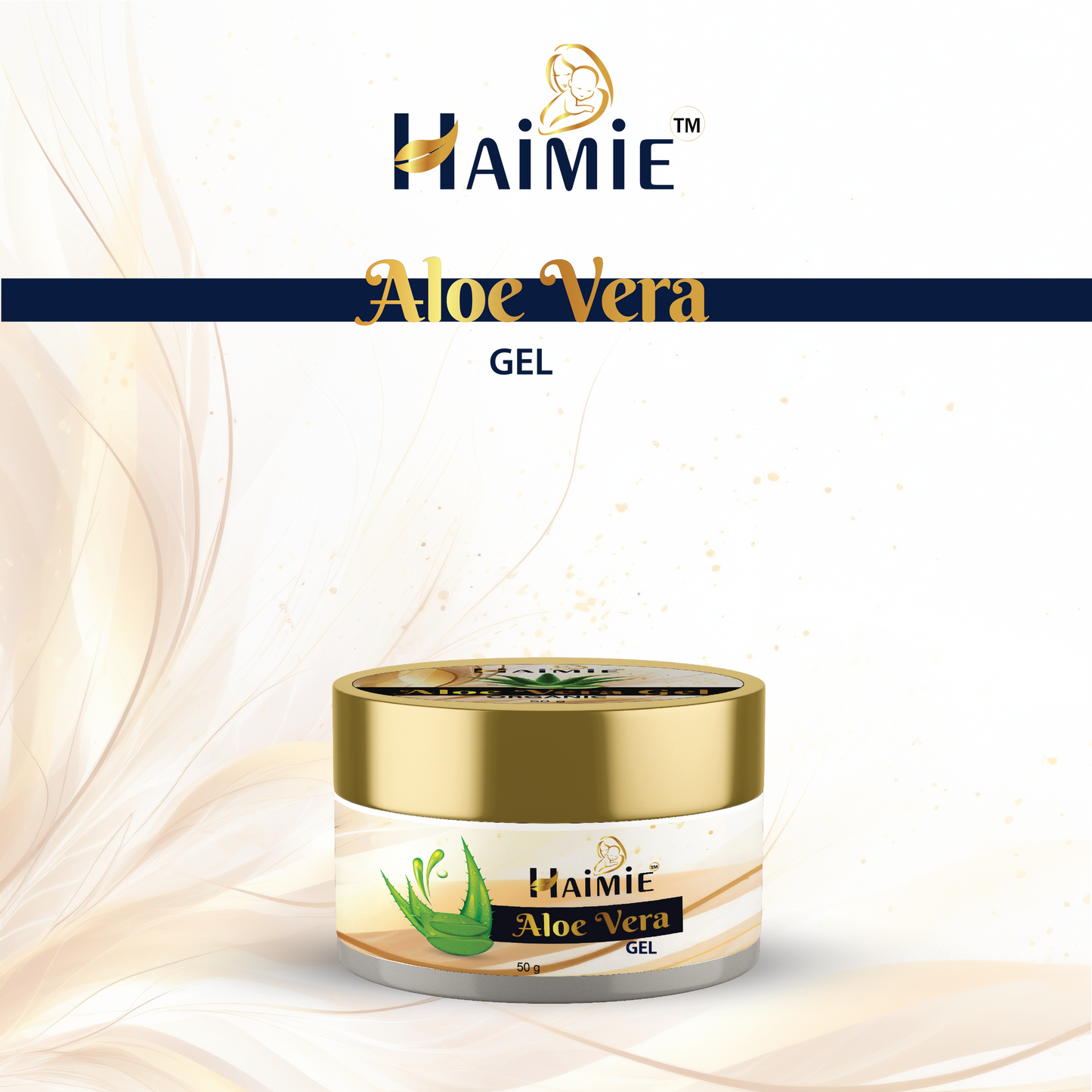 Hydrate, Soothe & Heal Naturally: HAIMIE Aloe Vera Gel (50g) - Multi-Benefit Skin Care