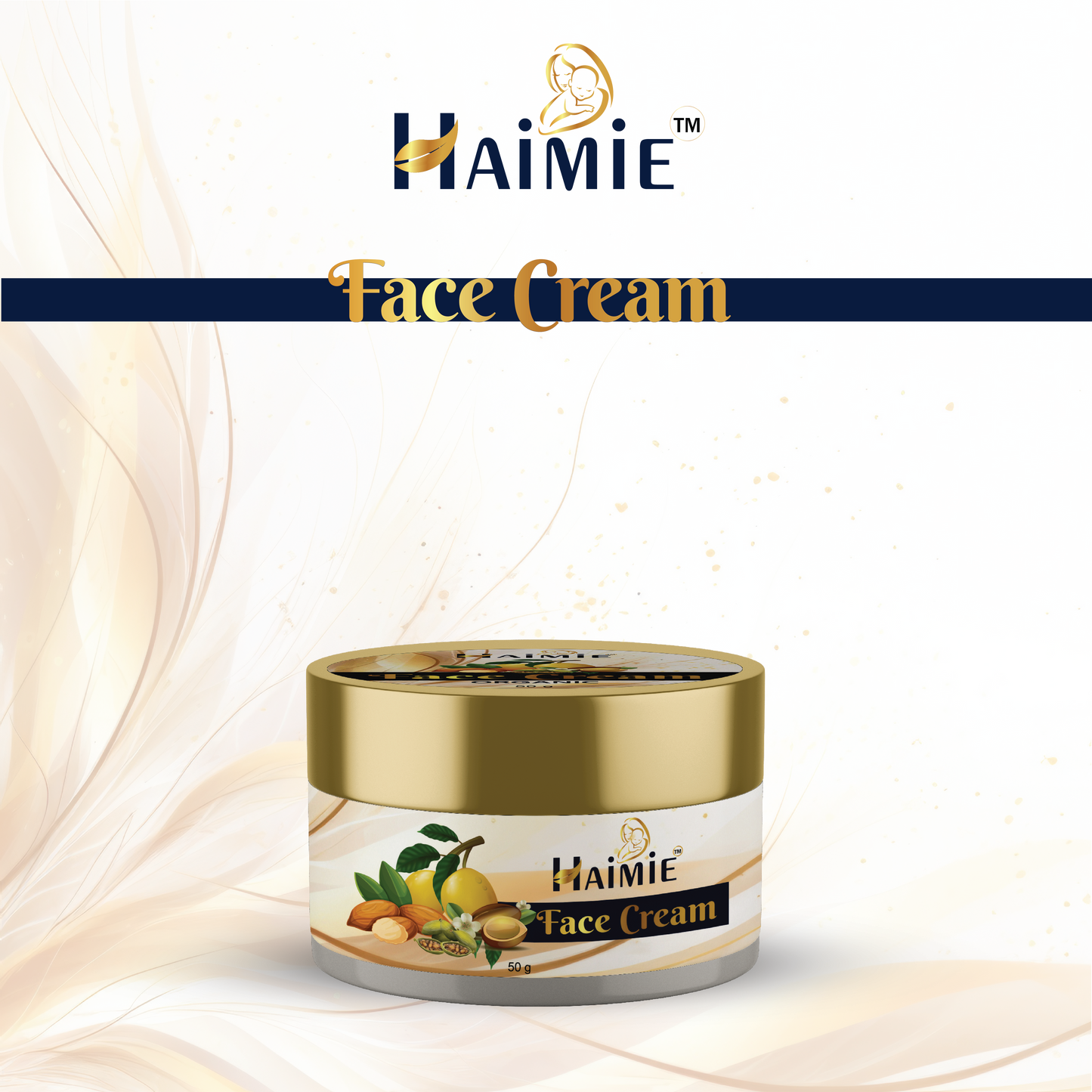 Hydrate, Nourish & Soothe Naturally: HAIMIE Face Cream (50g) - Multi-Benefit Skin Care