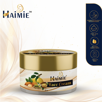 Hydrate, Nourish & Soothe Naturally: HAIMIE Face Cream (50g) - Multi-Benefit Skin Care