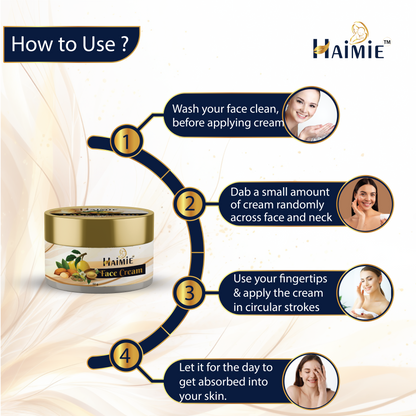 Hydrate, Nourish & Soothe Naturally: HAIMIE Face Cream (50g) - Multi-Benefit Skin Care