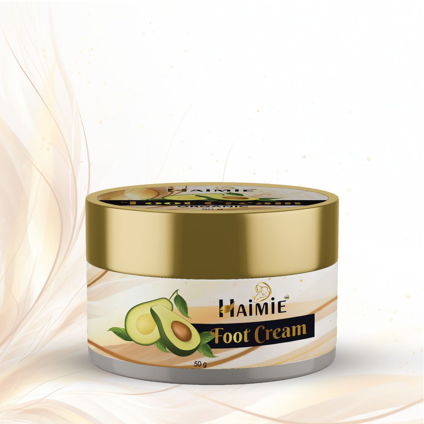 Heal Cracked Heels Fast: HAIMIE Avocado Foot Cream (50g) - Deep Moisture & Repair