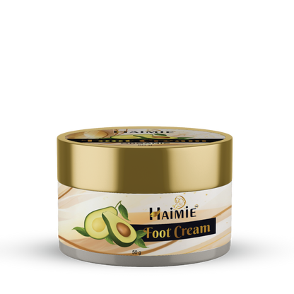 Heal Cracked Heels Fast: HAIMIE Avocado Foot Cream (50g) - Deep Moisture & Repair