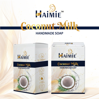 Hydrate & Nourish Naturally: HAIMIE Coconut Milk Soap (100gm) - Face & Body