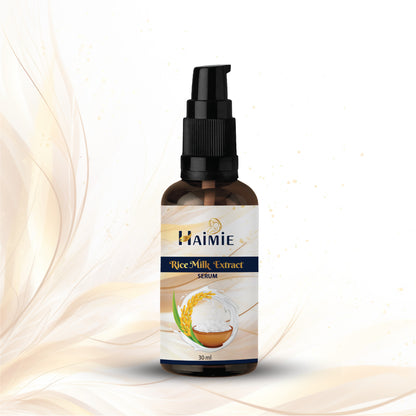 Unlock Your Skin's Radiance: HAIMIE Rice Milk Serum (30ml) - Natural, Hydrating Power